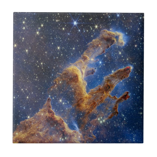 Pillars of Creation Looks Like T-Rex Ceramic Tile (Front)