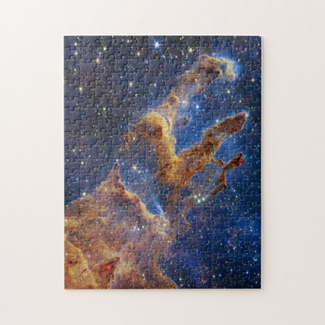 Pillars of Creation Looks Like T-Rex Jigsaw Puzzle (Vertical)