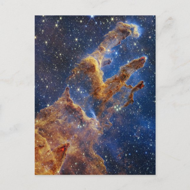 Pillars of Creation Looks Like T-Rex Postcard (Front)