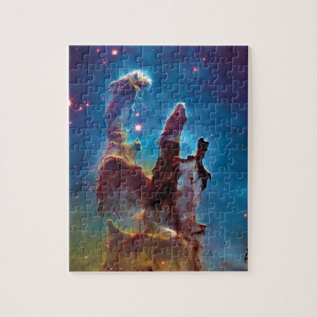 Pillars of Creation M16 Eagle Nebula Space Photo Jigsaw Puzzle (Vertical)