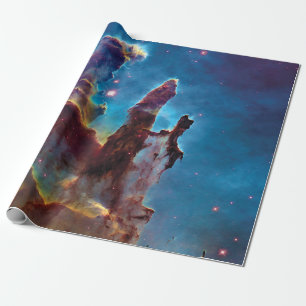 Pillars of Creation M16 Eagle Nebula Space Photo Wrapping Paper