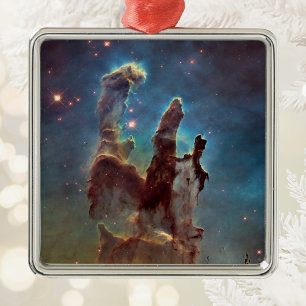 Pillars of Creation Metal Ornament