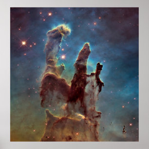 Pillars of creation poster