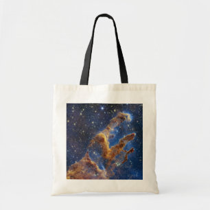Pillars of Creation Webb space Telescope Nircam Tote Bag