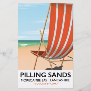 Pilling Sands Morecambe Bay, Lancashire Stationery