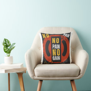 pillo with expensive design never give up cushion