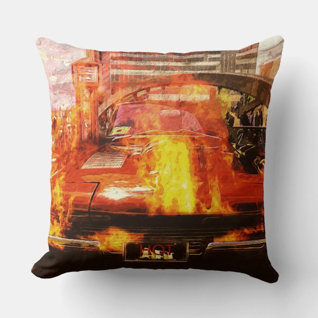 pillow, car design, classics cushion (Front)