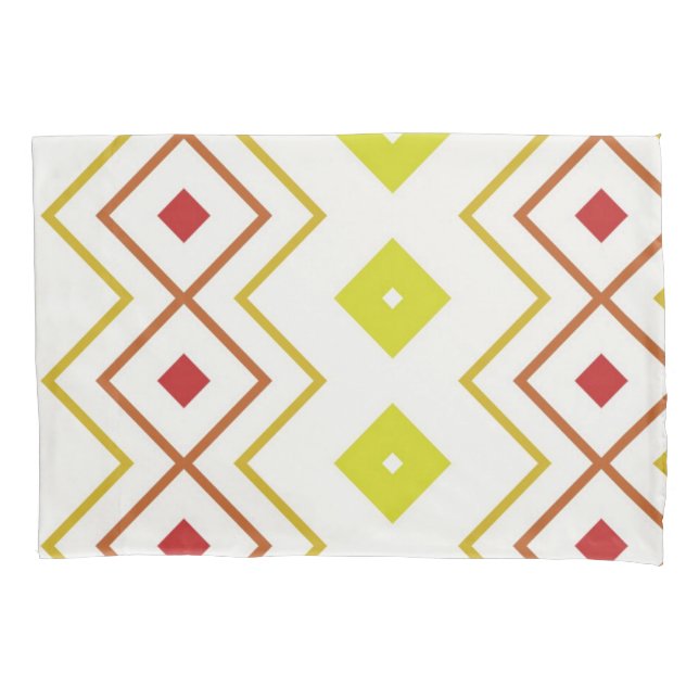 Pillow Case Abstract Colorful (Front)