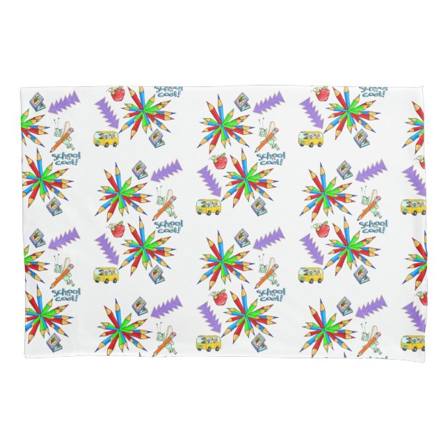 Pillow Case Back to School is Cool (Front)