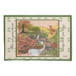 pillow case flow into your dream