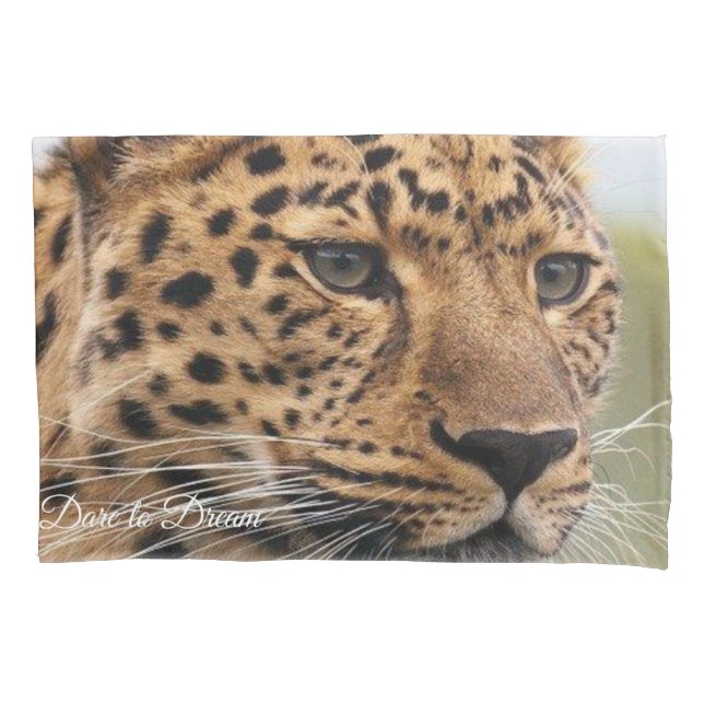 Pillow Case Leopard (Front)