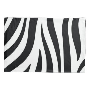 Pillow Case Leopard Black & White 