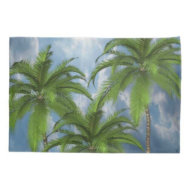 Pillow Case Palm Tree (Back)