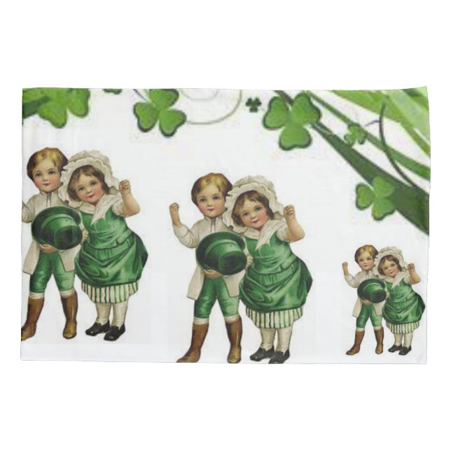 Pillow Case St. Patrick's Day (Back)