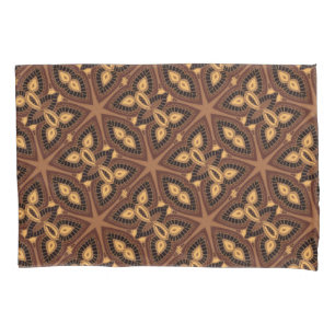 Pillow case with ethnic tribal print