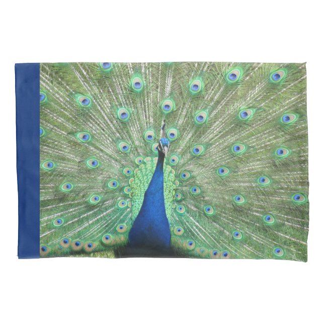 Pillow Cases - Proud Peacock (Front)