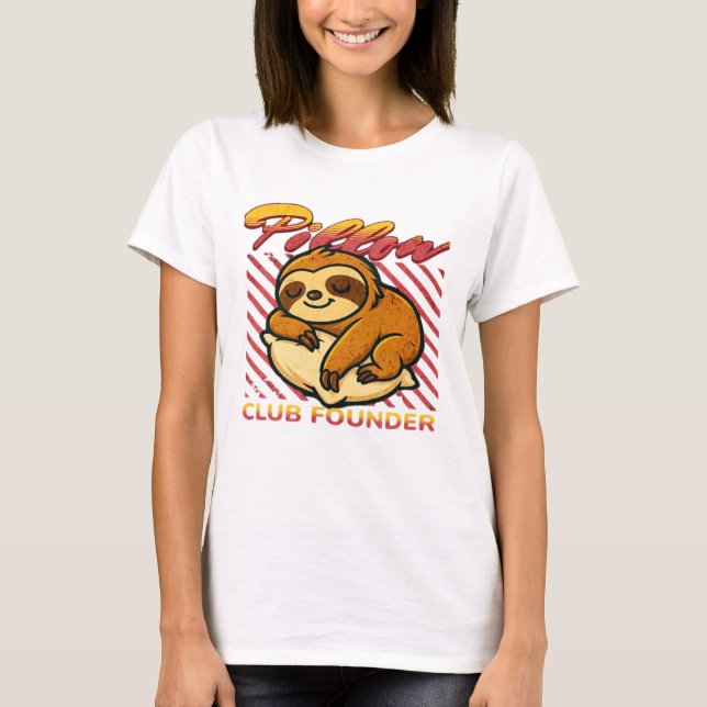 Pillow Club Founder Classic T-Shirt (Front)
