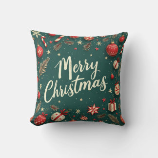 Pillow cushion with a Christmas atmosphere