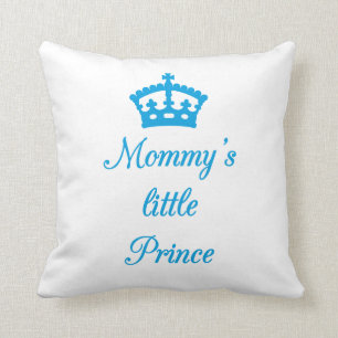 Pillow design, Mummy's little prince with crown
