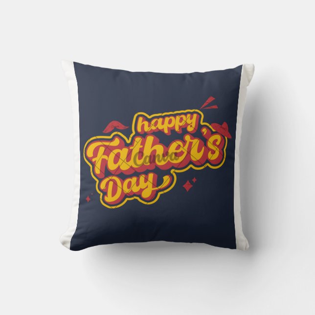 pillow design special for fathers day  (Front)
