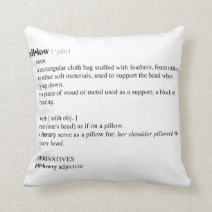 Pillow dictionary definition