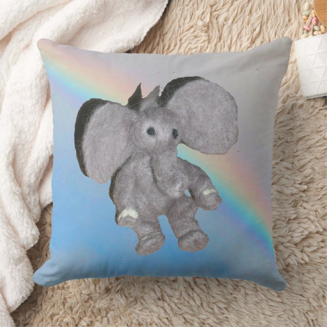 Pillow - Elephant and Rainbow (Blanket)