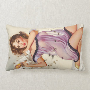 Pillow Fight Pin Up