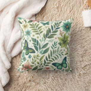Pillow full of grass and trees