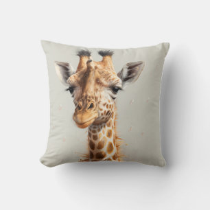 pillow, giraffe, cushion
