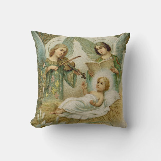 Pillow: Gloria in Excelsis Deo Cushion (Front)