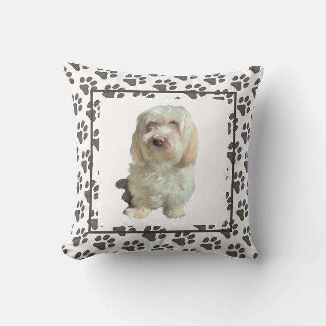 Pillow Havanese Dog (Front)
