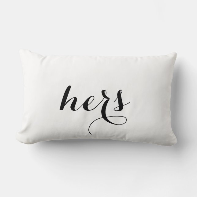 Pillow | Hers -doublesided combo (Front)