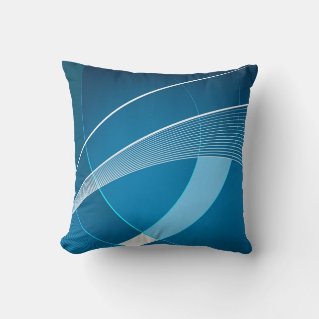 Pillow in modern abstract style (Front)