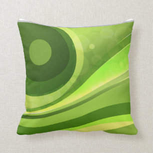 Pillow in modern abstract style