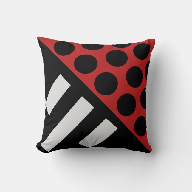 Pillow in modern abstract style (Front)