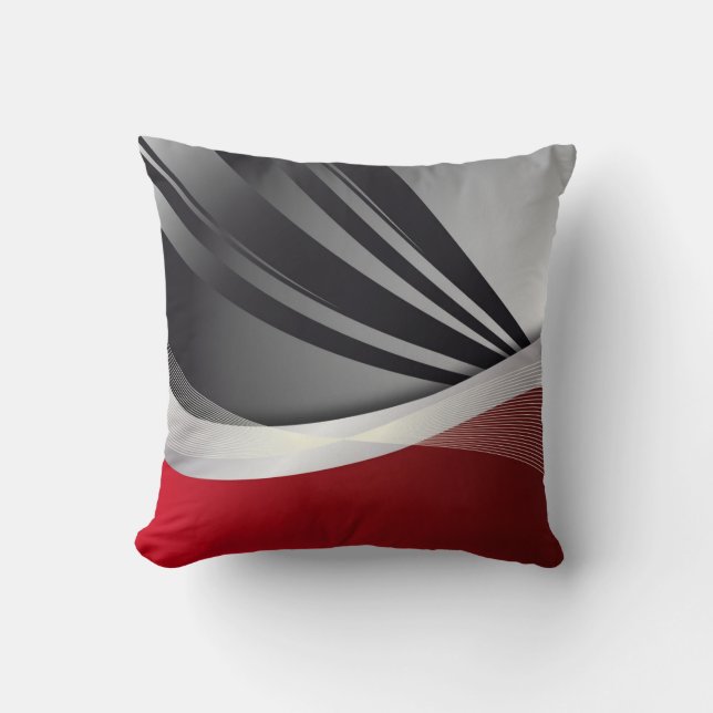 Pillow in modern abstract style (Front)