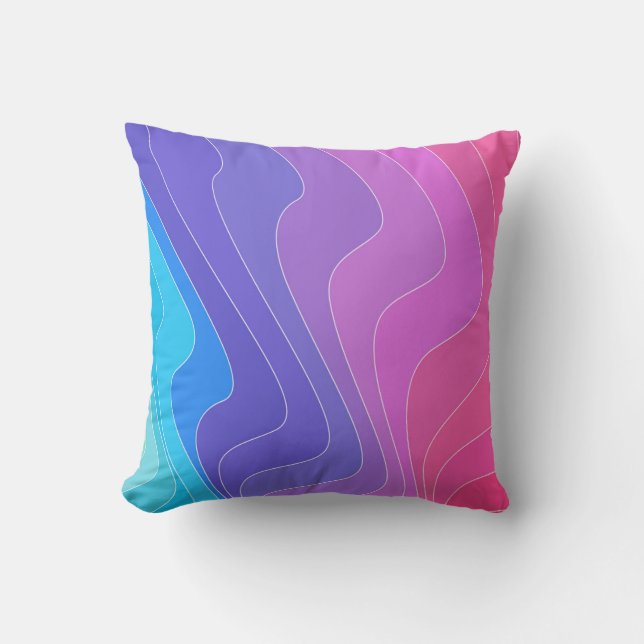 Pillow in modern abstract style (Front)