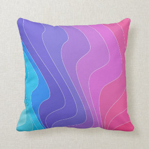 Pillow in modern abstract style