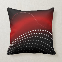 Pillow in modern abstract style