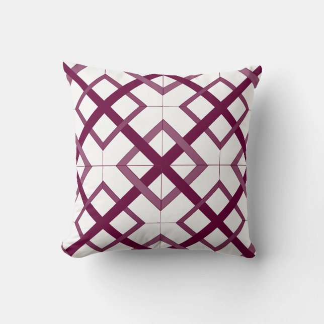 Pillow - Interwoven Squares (Front)
