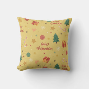Pillow New Year's tree gifts