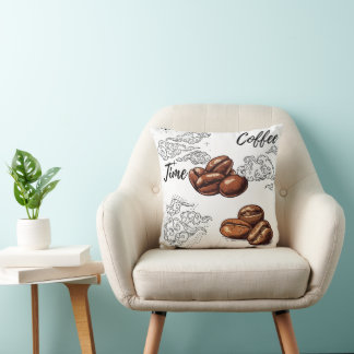 Pillow & poufs coffee time