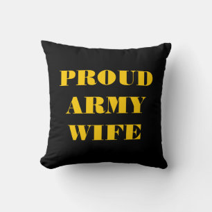 Pillow Proud Army Wife