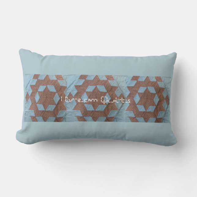 Pillow - Quilt pattern - Castle (Front)