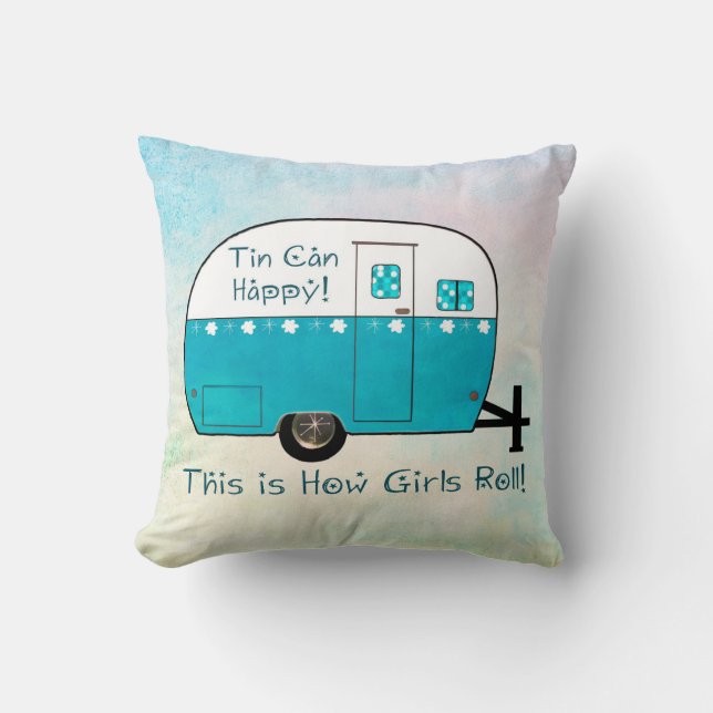 PILLOW | Retro Camper (Front)