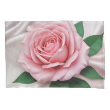 Pillow Rose and Silk