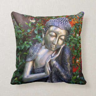 Pillow Silver Buddha