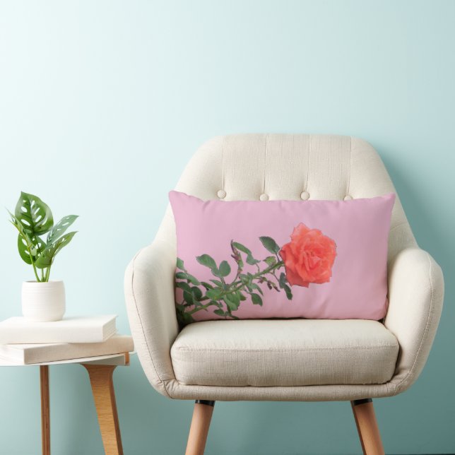 Pillow - Single Rose (Chair)
