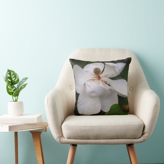 Pillow - Southern Magnolia Blossom I & II (Chair)