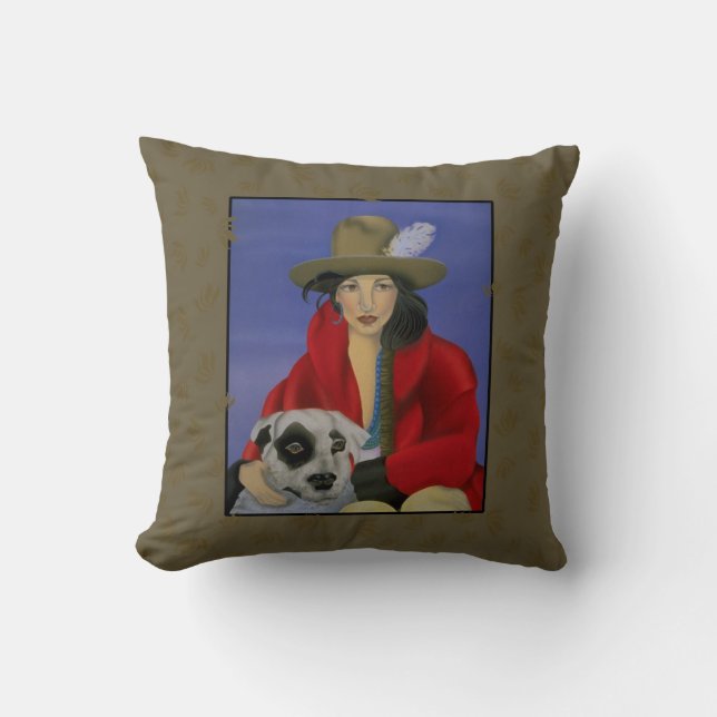 Pillow, southwest, vivid colours. cushion (Front)
